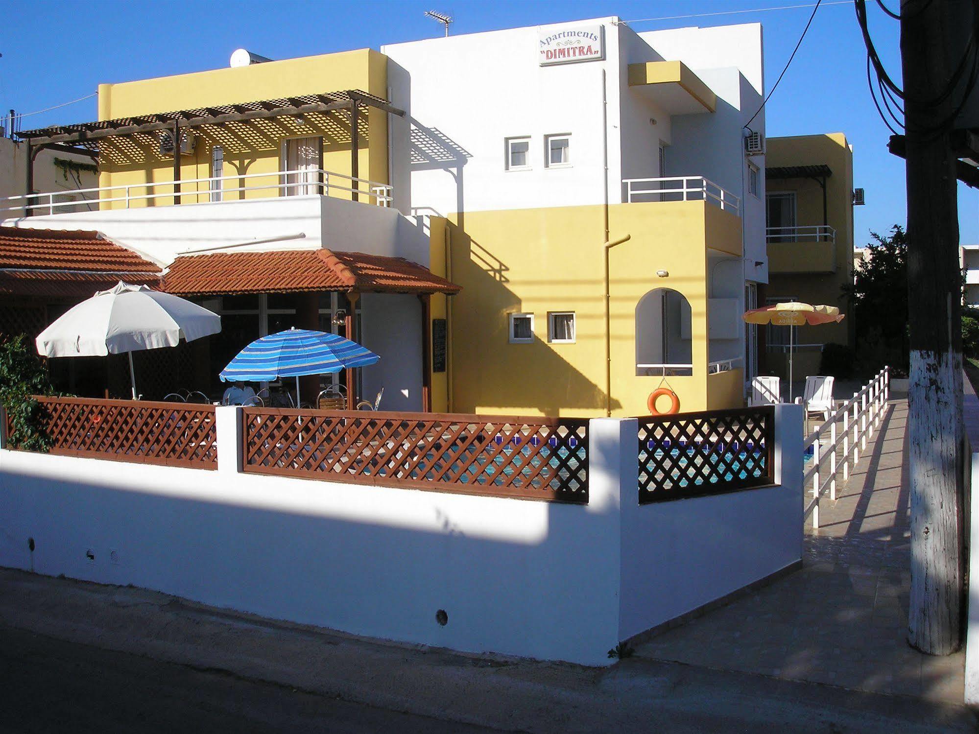Dimitra Apartments Gouves Exterior foto